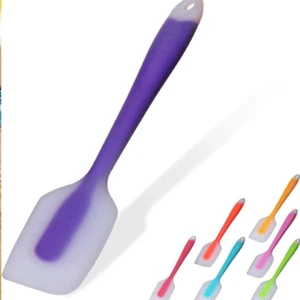 Espátula de silicona para cocinar hornear raspador pastel crema mantequilla mezcla herramientas de batería - Imagen 1 de 8