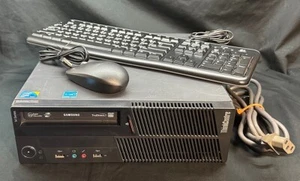 Lenovo ThinkCentre 5536E1U Desktop PC Intel 33.3 GHz 1TB HDD 4GB RAM Win 10 - Picture 1 of 12