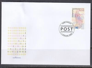Liechtenstein Scott 1164 FDC - Creator of Liechtenstein Post - Imagen 1 de 1