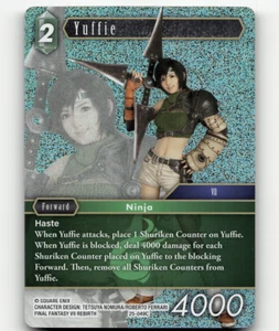 FOIL - Final Fantasy Yuffie 25-049C - Tears of the Planet - Picture 1 of 1
