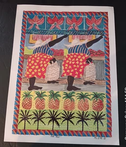 Run Mout' von ML Etre 1983 Bild Giclée-Druck Kunstwerk VINTAGE 16" x 12" - Bild 1 von 10