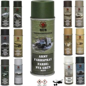 BW Tarnfarbe Spray 400 ml – Mattlack für Bundeswehr, Armee & Restaurierung - Bild 1 von 15