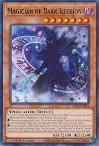 Magician of Dark Illusion LDS3-EN084 1a Nueva Tarjeta YUGIOH Común - Imagen 1 de 1