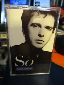 1986 PETER GABRIEL So US Cassette Geffen 24088 VG+ - Picture 1 of 2