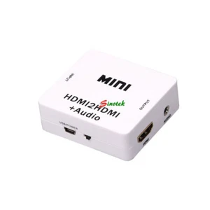 HD zu HD Audio Extractor Konverter Decoder Adapter Schalter Separator HD 1080P - Bild 1 von 9