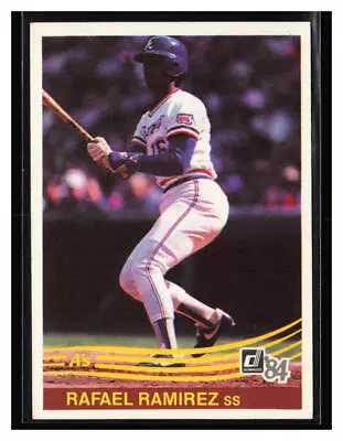 1984 Donruss #589 Rafael Ramirez - Image 1 of 2