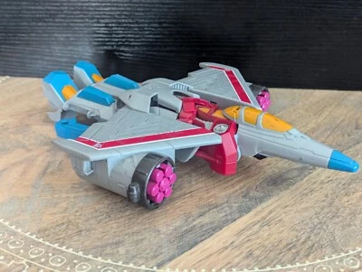 Transformers Cyberverse Starscream Ultra Class 7" Figure Incomplete 2019 Hasbro - Image 1 of 4