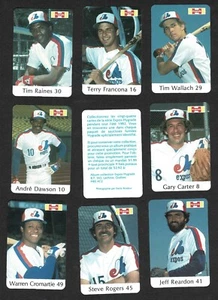 Juego de 24 Hygrade Meats Montreal Expos 1982, Gary Carter, Andre Dawson - Imagen 1 de 4