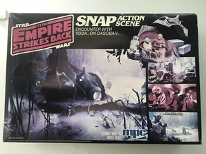 Star Wars-The Empire Strikes Back-Encounter With Yoda On Dagobah-MPC Model Kit - Picture 1 of 12