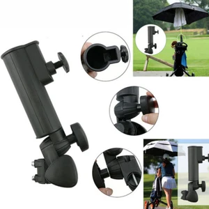 1Pcs Einstellbare Golf Regenschirm Halter Stehen Klemme für Push Warenkorb Kind - Bild 1 von 12