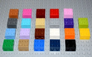 LEGO Bricks 2x2 - part.no 3003 Used - 50 pcs Select Color - Picture 1 of 28