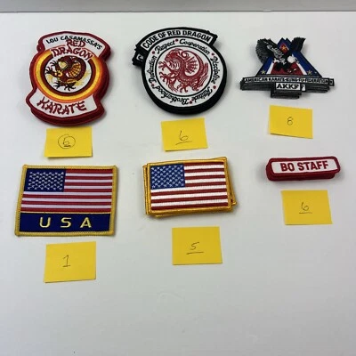 Lot Of Karate Patches  - Image 1 of 4