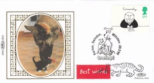 (99149) Greetings Cartoons GB Benham FDC Purton Swindon 1996 - Picture 1 of 1