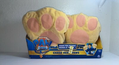 PAW Patrol: The Movie Chase Hero Plush Paws with 10 Sounds and Phrases  NWT - Image 1 of 2