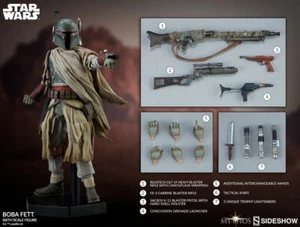 Star Wars: Boba Fett Sixth Scale Figure Myth 1/6 Figure 30CM Sideshow - Picture 1 of 12