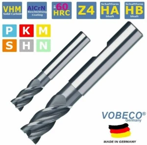 VHM Fresa de Vástago - Fresa HPC con Cuello - Calidad Industrial - Imagen 1 de 3