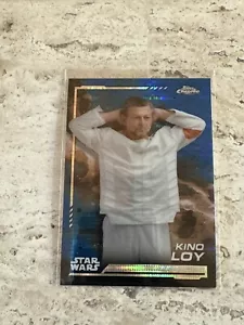 Kino Loy 2024 Topps Chrome Star Wars Blue Blaster Pulsar Refractors Star Wars - Picture 1 of 6