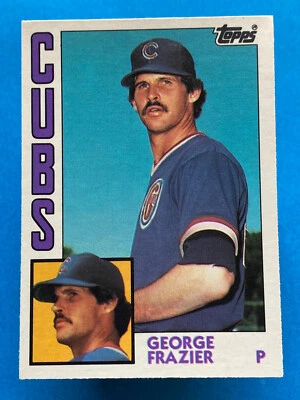 1984 Topps Traded George Frazier #39T Chicago Cubs - Image 1 of 2