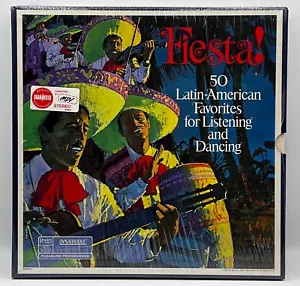 Various Artists 4-Disc Lp Fiesta! 50 Latin-American Favorites For Listening. . . - Picture 1 of 6