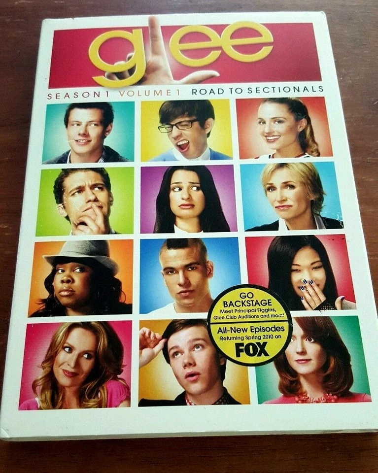 Glee: Season 1, Vol. 1 - Road to Sectionals (DVD, 2009, 4-Disc Set) WORLD SHIP! - Image 1 of 1