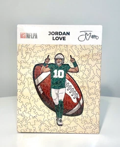 Jordan Love Iconic Puzzle 8.3" X 11.8" 150 Pieces ~ Luxury Wood Puzzle NEW - Picture 1 of 3