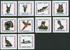 2002-2003 Spirit Lake Tribe Indian Reservation Stamps. CV $115.00, MNH - Picture 1 of 1