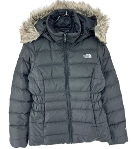 THE NORTH FACE Women Bomber Puffer Down 550 Jacket Coat Size S - Picture 1 of 11