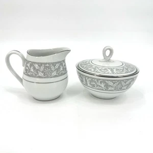 Imperial China Whitney Design by W. Dalton Japan Creamer & Lidded Sugar #5671 - Picture 1 of 11