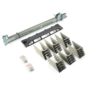 Dell PowerEdge R720xd / R730xd 24B Upgrade Kit: Sliding Rails + Bezel + Caddies - Picture 1 of 4