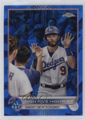 2022 Topps Chrome Sapphire Edition Checklist Mookie Betts #505 - Image 1 of 2