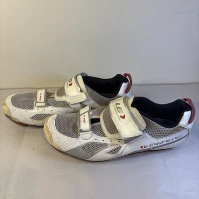 Zapatos de ciclismo LOUIS GARNEAU Tri Speed Ergo Air talla 13,5 (48 euros) blancos Foto 1 de 4