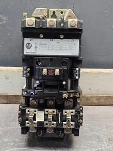 ALLEN BRADLEY 509-DOD, SIZE 3 STARTER, WITH 40185-801-01 OVERLOAD, SEE PHOTOS! - Bild 1 von 8