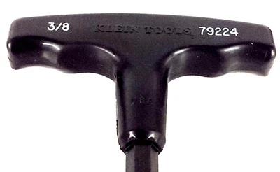 Klein Tools T-Handle Hex-Key - 7'' Blade Length x 3/8'' 79224 *Made In The USA* - Image 1 of 4