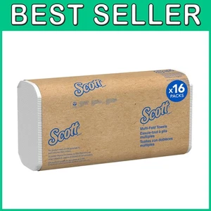 Scott Compact Asciugamani Multipieghevoli, Tasche Assorbenti, 16 Confezioni - Foto 1 di 12