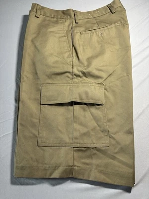 Мужские желтовато-коричневые шорты хаки чино карго Edwards - Изображение 1 из 4