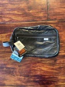 EMBASSY BLACK TRAVEL BAG, 11” Men’s Lulshave - Picture 1 of 11