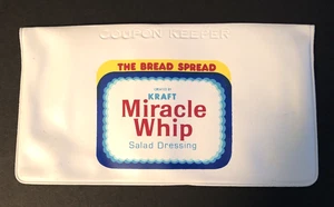Kraft Miracle Frusta Insalata Condimento Il Pane Spread Coupon Custode Pouch Vintage NOS - Foto 1 di 5