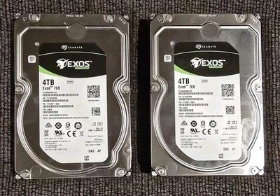 2 Seagate EXOS ST4000NM0125 4TB 7.2K 12Gbpd 128MB Cache 3.5" SAS HDD Hard Drive - Image 1 of 4