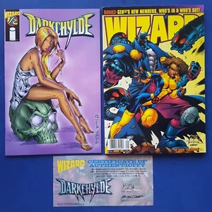 1997 Maximum Press Darkchylde #1/2 Ltd Edn 1st Printing NM +COA+Wizard Guide #72 - Imagen 1 de 12