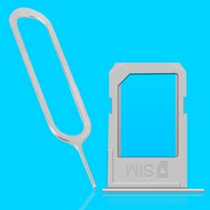 Single SIM Karten Tray Halter + SIM Pin f Samsung Galaxy S6 edge + SM-G928T T-Mobile - Bild 1 von 1
