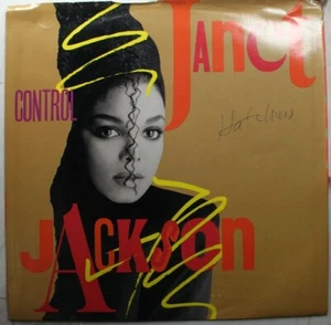 Soul Picture Sleeve 45 Janet Jackson - Control / Fast Girls On A&M Records - Picture 1 of 3