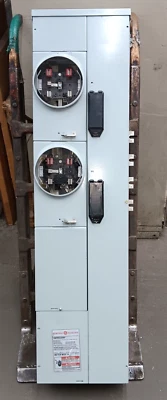 Nuevo medidor GE 800 Amp Mod III 2 velocidades pila MEG 5 mordazas sin anillo TMPR8220RF Foto 1 de 4