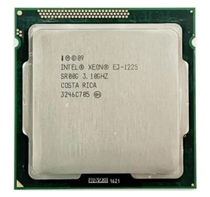 Intel Xeon E3-1225 3.1Ghz Quad-Core 6M Cache LGA 1155 Processor CPU - Picture 1 of 3