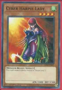 Yugioh - Cyber Harpie Lady - 1a edición tarjeta - Imagen 1 de 1