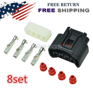Kit de conector de enchufe de bobina Lignition 8 piezas para Toyota Matrix S Wagon 4 puertas 2.4 2009 - Imagen 1 de 6