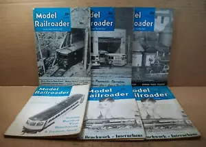 Lot of 6 ~ Model Railroader Magazine ~ 1947 - April, June, Oct, Nov, Dec (X2) - Imagen 1 de 15
