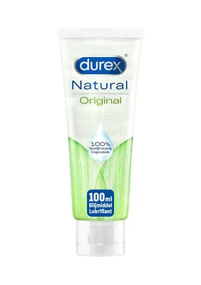 gel lubrificante intimo sessuuale durex nature 100ml vaginale anale a base acqua