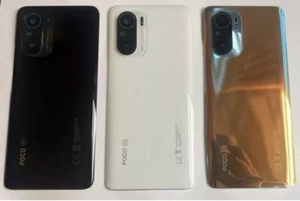 Vetro posteriore di ricambio copri batteria inc obiettivo e per Xiaomi POCO F3 - Foto 1 di 1