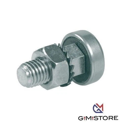 GUIDA A CUSCINETTO ACCIAIO ZINCATO PER CANCELLI SCORREVOLI IBFM ART.462 E.MM 35 - Immagine 1 di 1