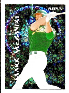 Fleer Soaring Stars 1997 Mark McGwire #9 de 12 Oakland A's - Imagen 1 de 2
